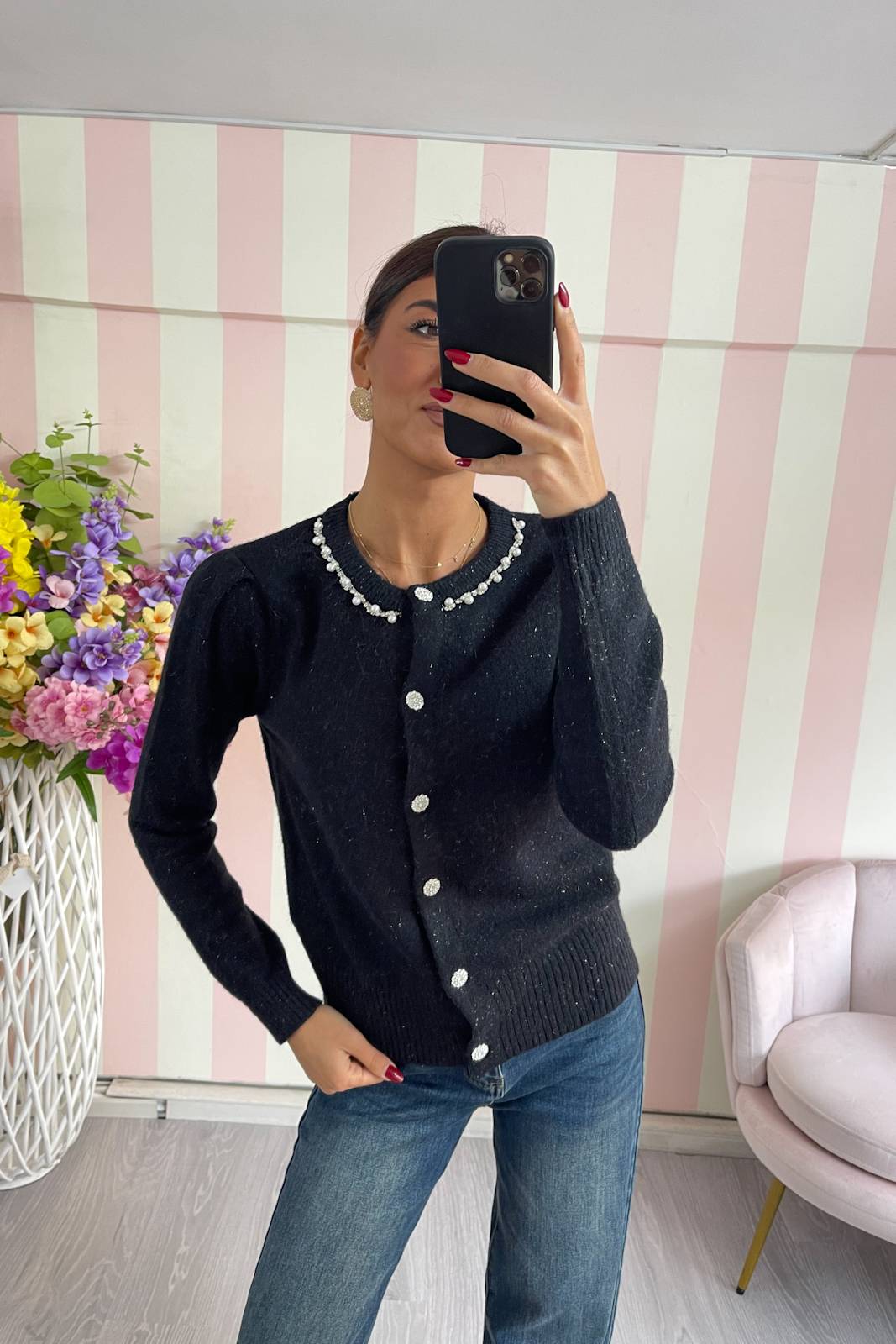 STORIA CARDIGAN GIOIELLO