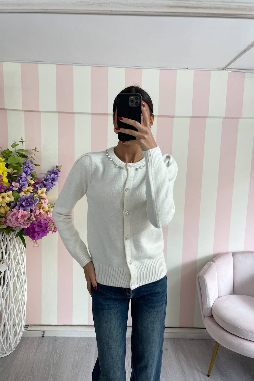 STORIA CARDIGAN GIOIELLO