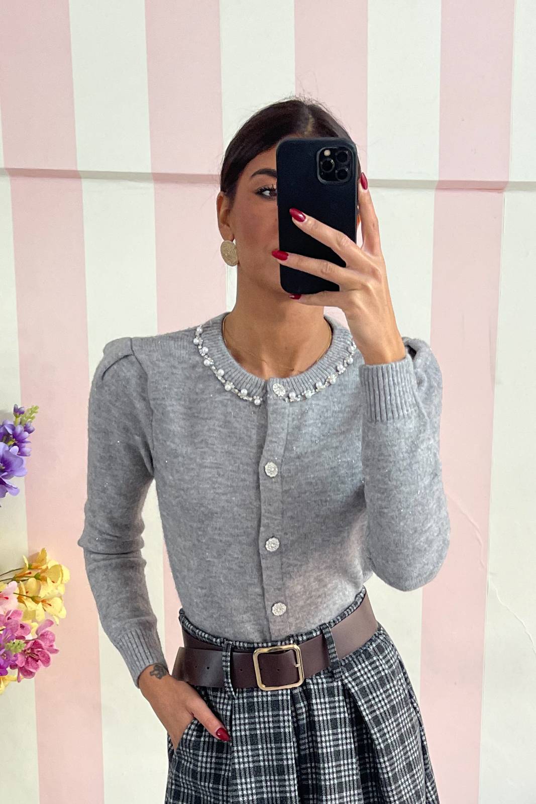 STORIA CARDIGAN GIOIELLO