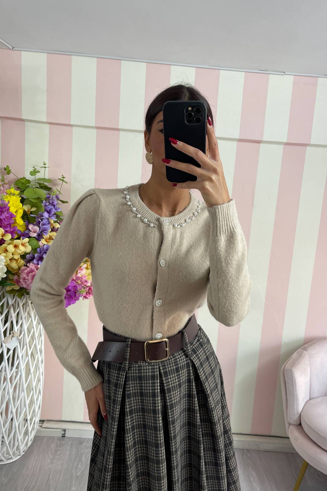 STORIA CARDIGAN GIOIELLO