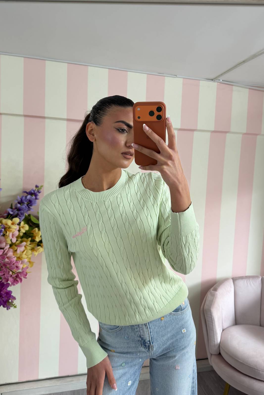 STORIA MAGLIA TRECCIA YVONNE