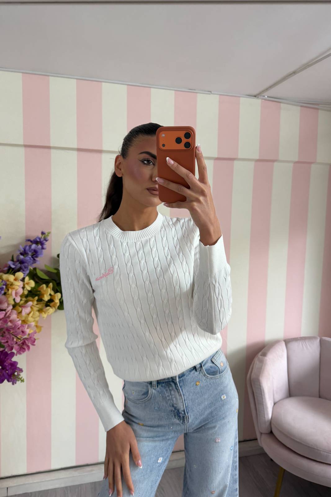 STORIA MAGLIA TRECCIA YVONNE