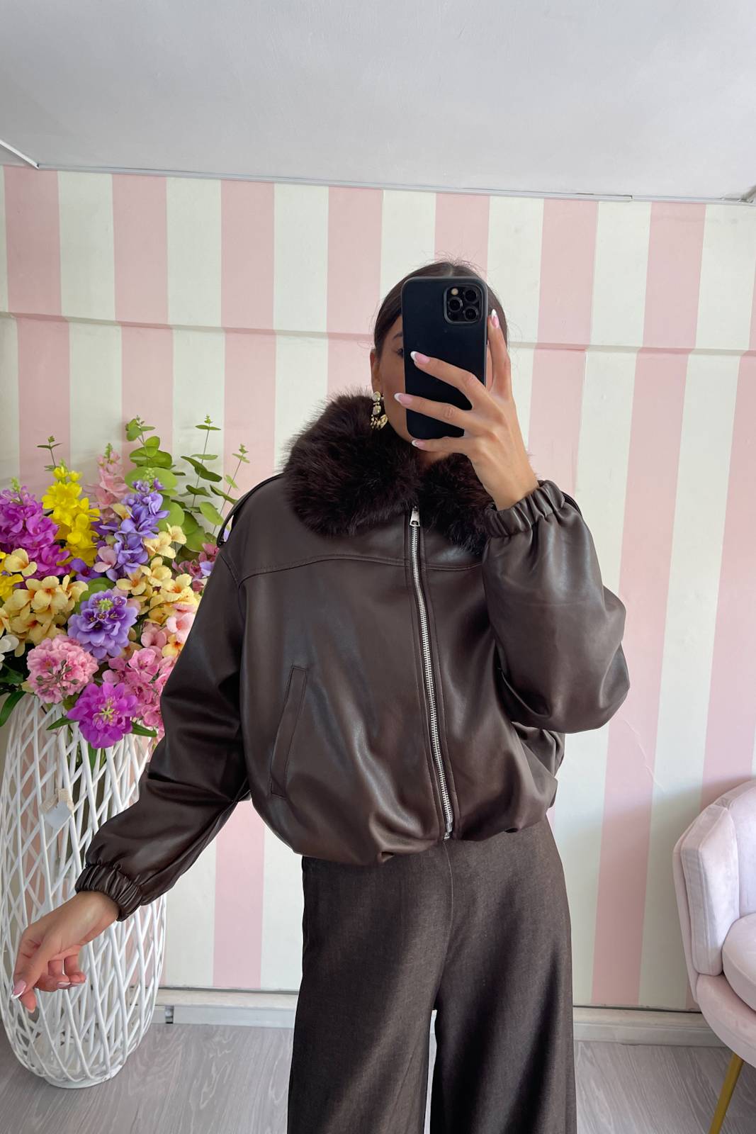 STORIA GIUBBINO IN ECOPELLE JANET