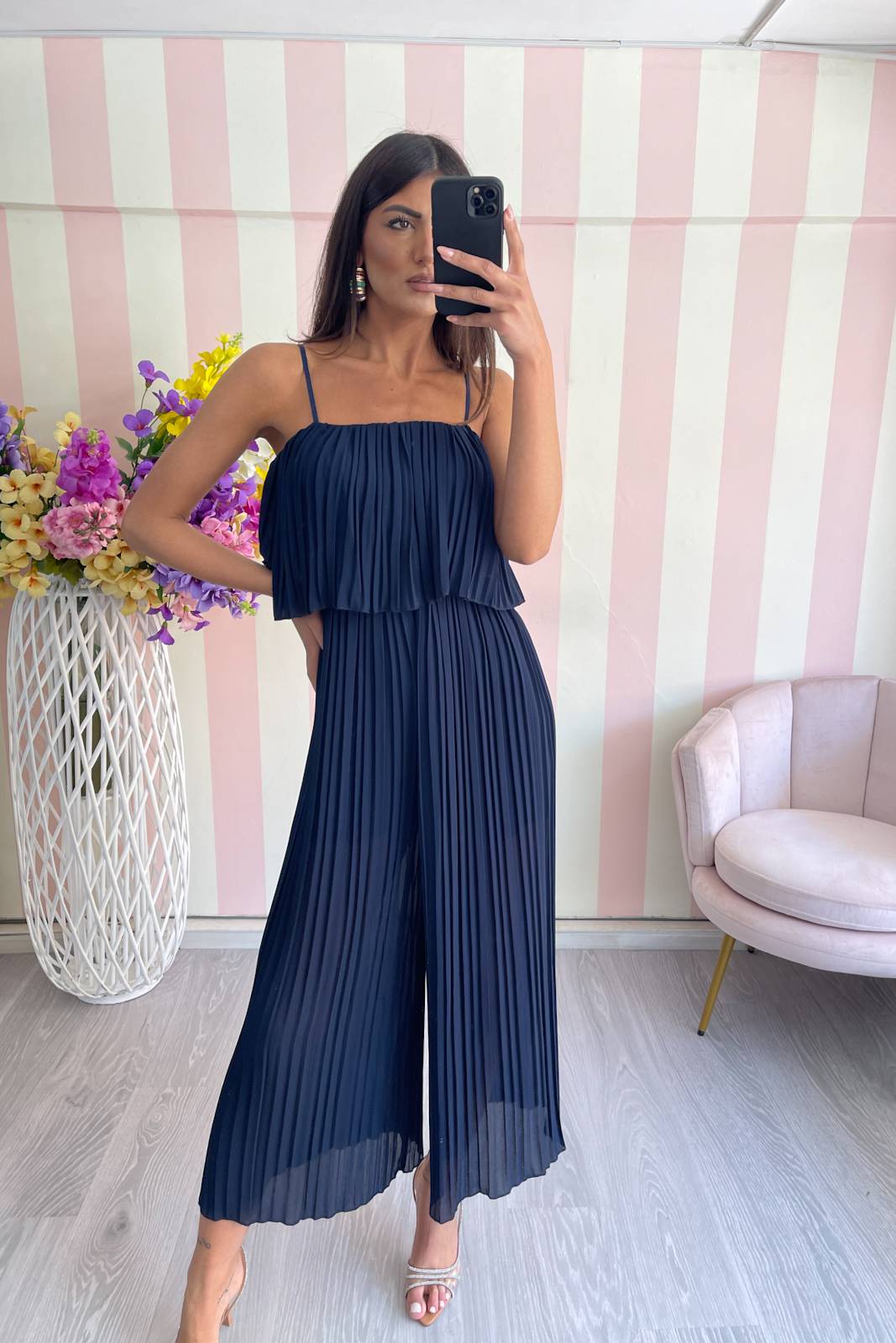 STORIA JUMPSUIT PLISSE'