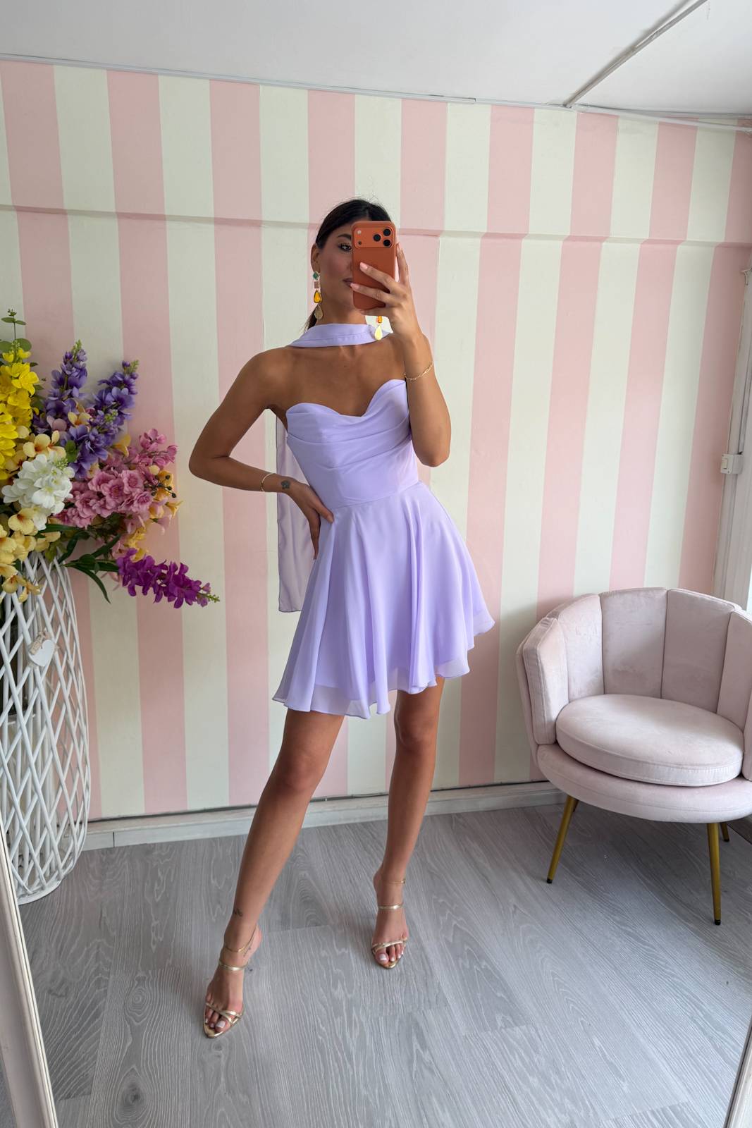 STORIA ABITO IN CHIFFON HELENA
