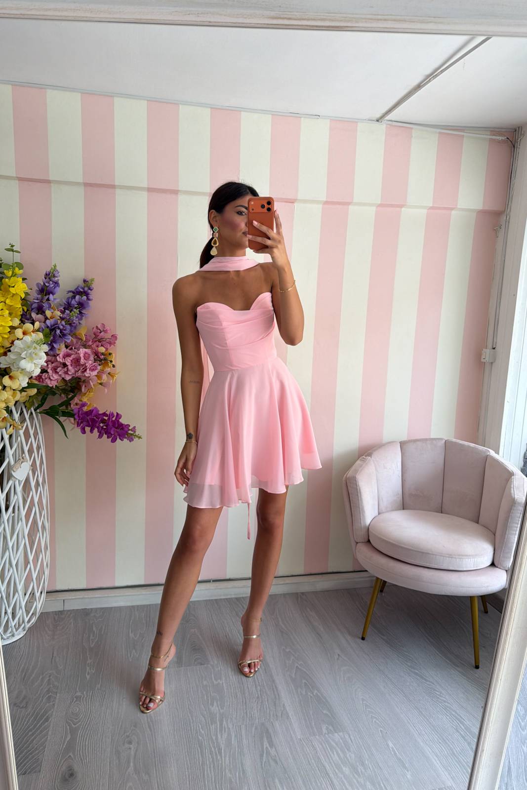 STORIA ABITO IN CHIFFON HELENA