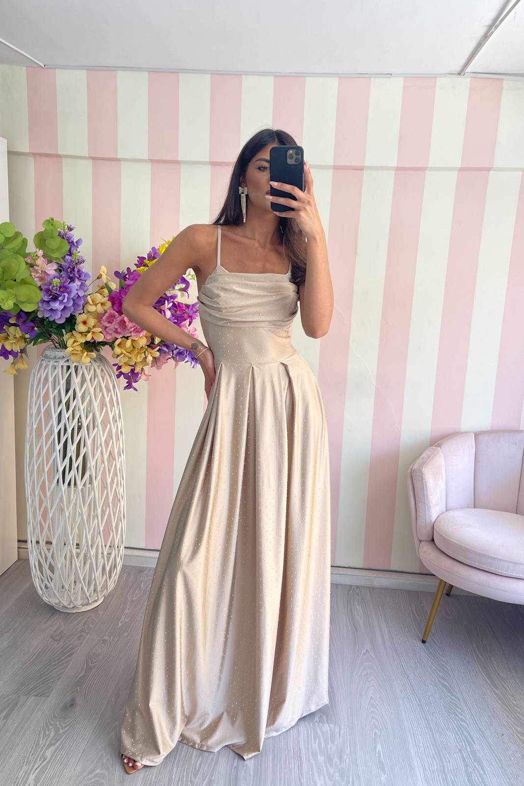 STORIA ABITO ELEGANCE CON MICRO-PAILLETTES