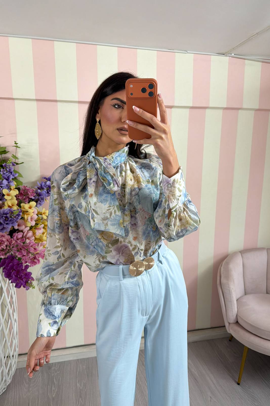 STORIA CAMICIA STAMPA FLOREALE-KAROL