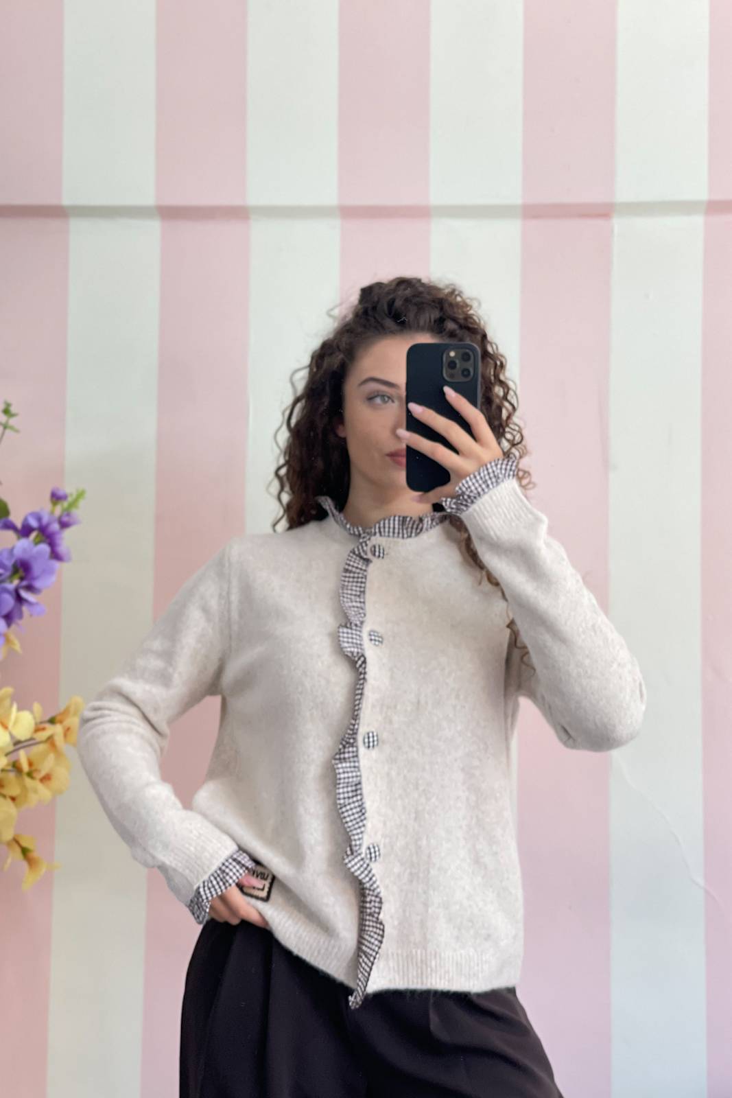 STORIA CARDIGAN SCOZZESE