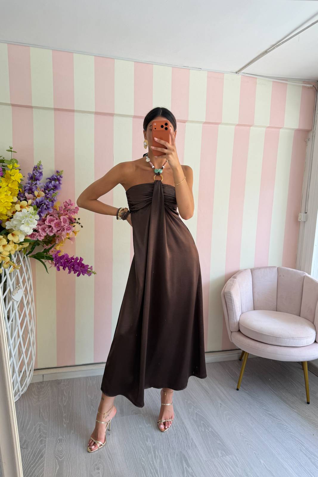 STORIA ABITO IN SATIN