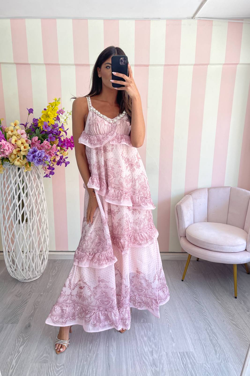 STORIA MAXI-DRESS PORTOFINO