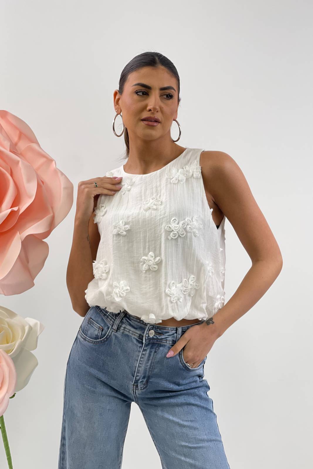 STORIA BLUSA A PALLONCINO