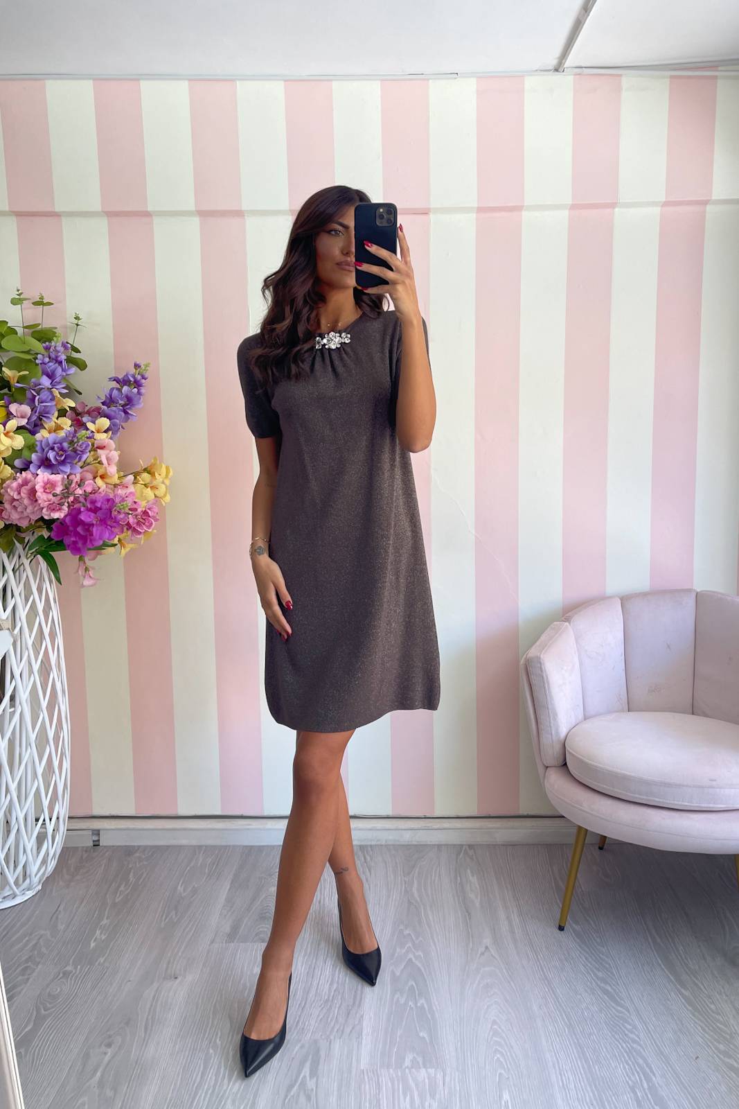 STORIA ABITO IN LUREX