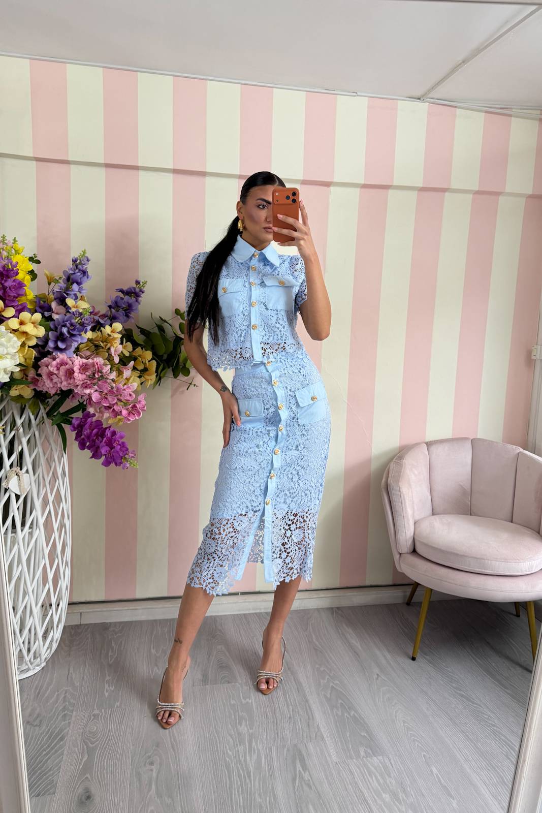 STORIA COORDINATO IN PIZZO