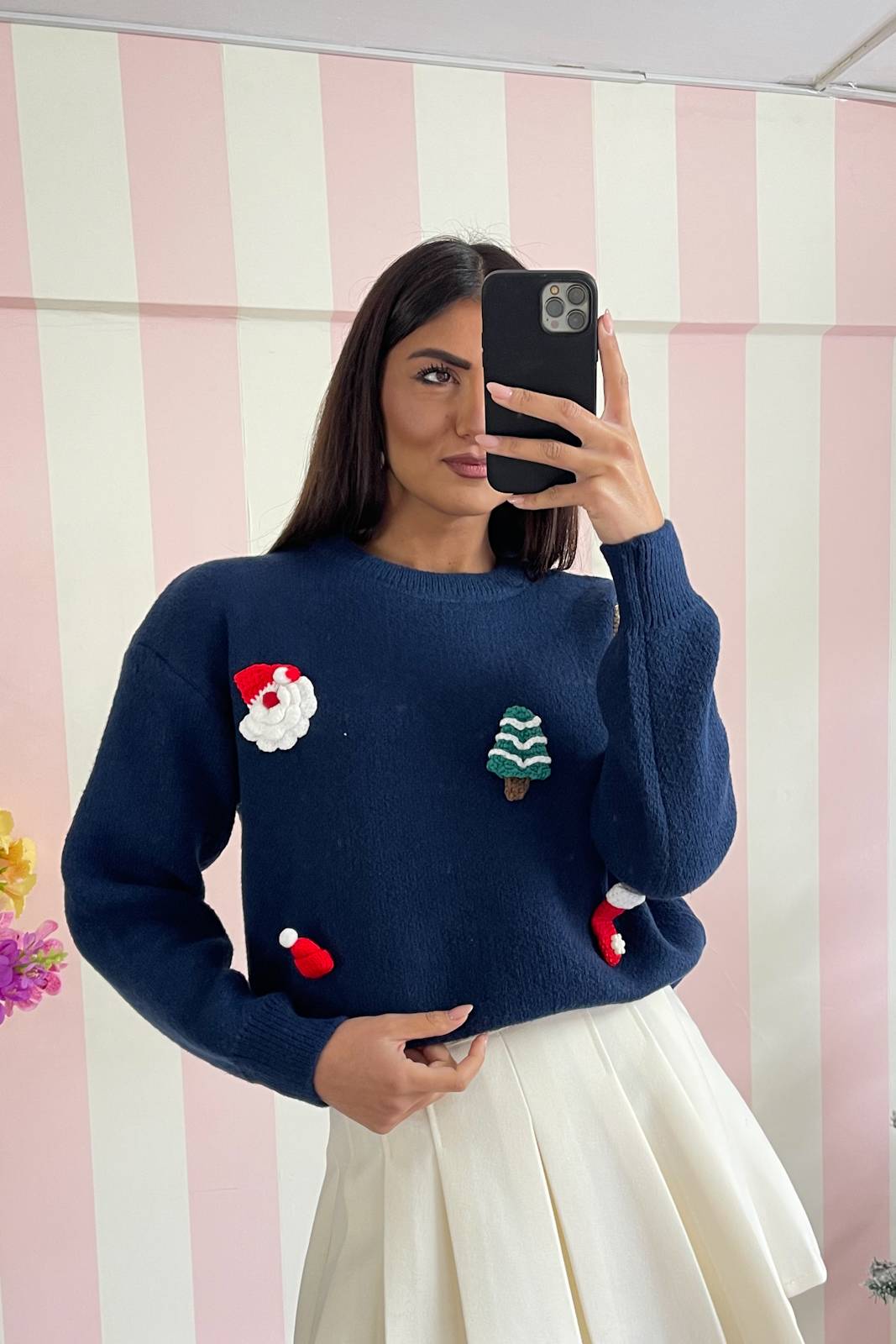 STORIA MAGLIONCINO MERRY CHRISTMAS