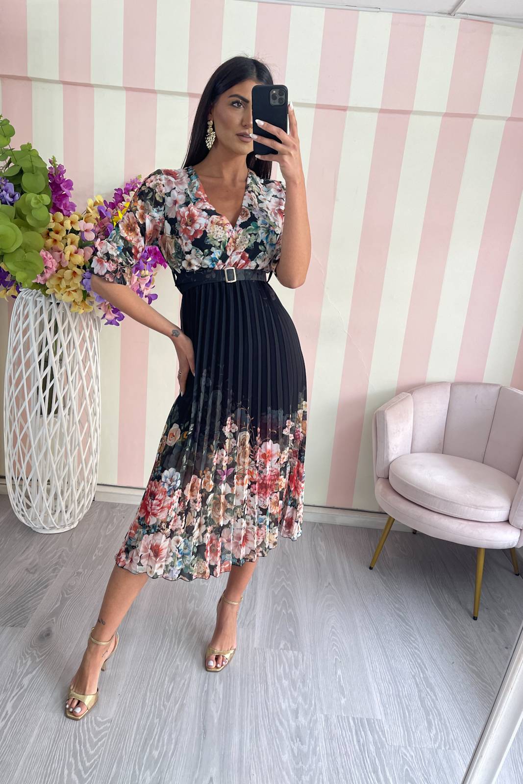 STORIA ABITO FALL FLOWERS