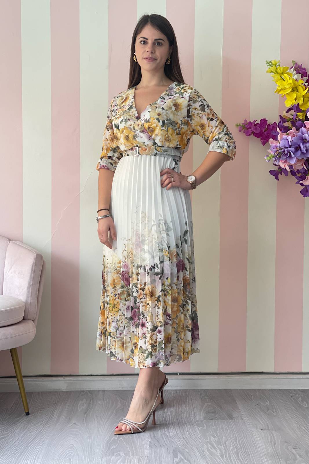 STORIA ABITO FALL FLOWERS