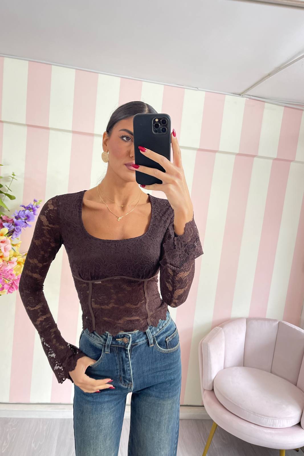 STORIA MAGLIA IN PIZZO TATIANA