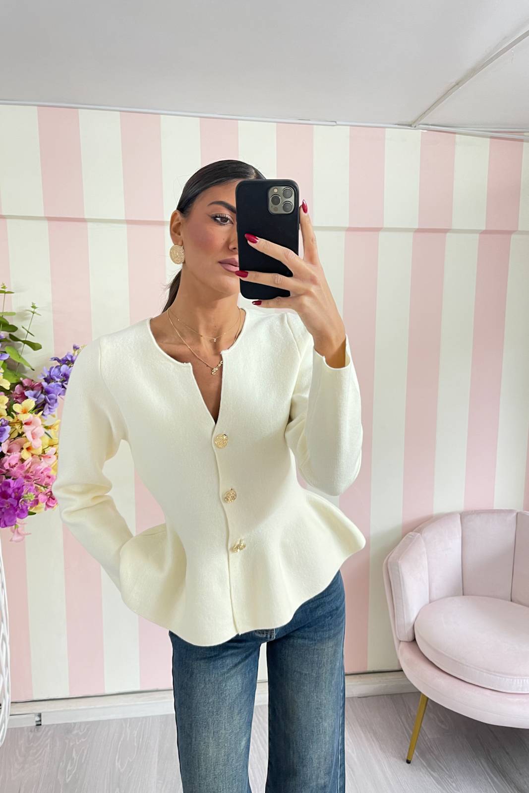 STORIA CARDIGAN LIBELLULA