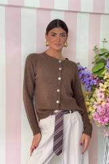 STORIA CARDIGAN IN LANA E CASHMERE
