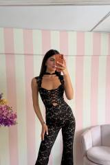 STORIA JUMPSUIT IN PIZZO