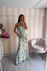 STORIA IN PRE-ORDINE ABITO LUNGO IN CHIFFON-EMELIE