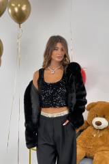 STORIA ECO-PELLICCIA MODELLO BOMBER