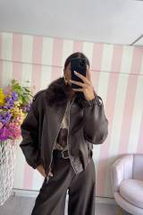 STORIA GIUBBINO IN ECOPELLE JANET