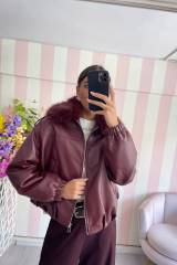 STORIA GIUBBINO IN ECOPELLE JANET