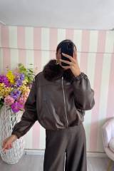 STORIA GIUBBINO IN ECOPELLE JANET