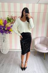 STORIA GONNA MIDI IN PAILLETTES