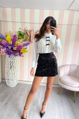 STORIA GONNA MINI IN PAILLETTES