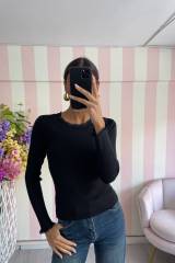 STORIA MAGLIA IN LUREX CON MERLETTO