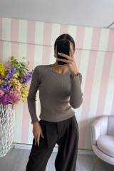 STORIA MAGLIA IN LUREX CON MERLETTO