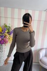 STORIA MAGLIA IN LUREX CON MERLETTO