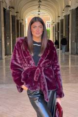 STORIA ECO-PELLICCIA SIENNA