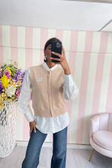 STORIA CAMICIA E GILET MOU