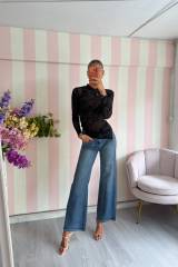 STORIA JEANS TASCA CON STRASS