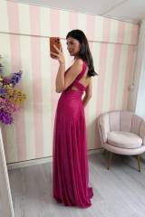 STORIA ABITO DAMIGELLA CON MICRO-PAILLETTES