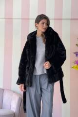 STORIA ECO-PELLICCIA EFFETTO VISONE