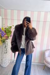 STORIA GIUBBINO IN ECOPELLE NADINE