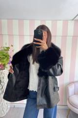 STORIA GIUBBINO IN ECOPELLE NADINE