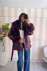 STORIA GIUBBINO IN ECOPELLE NADINE