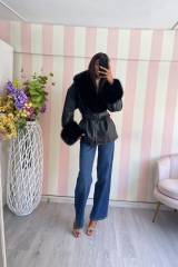 STORIA GIUBBINO IN ECOPELLE NADINE