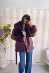 STORIA GIUBBINO IN ECOPELLE NADINE