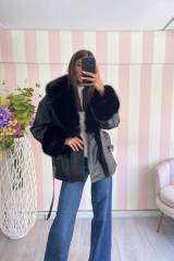 STORIA GIUBBINO IN ECOPELLE NADINE