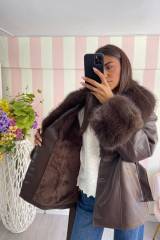 STORIA GIUBBINO IN ECOPELLE NADINE