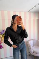 STORIA CAMICIA IN SATIN