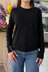 STORIA MAGLIA CON MICRO-PAILLETTES
