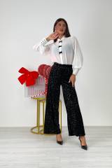 STORIA PANTALONI IN PAILLETTES